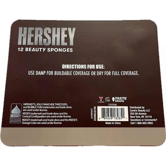 🎉HP🎉HERSHEY 12 Piece Make Up Beauty Blender Sponges NIP - Picture 3 of 3